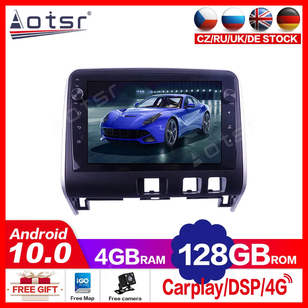 

Автомобильный мультимедийный плеер, 4 + 128G, Android 2016-2018, GPS-навигация