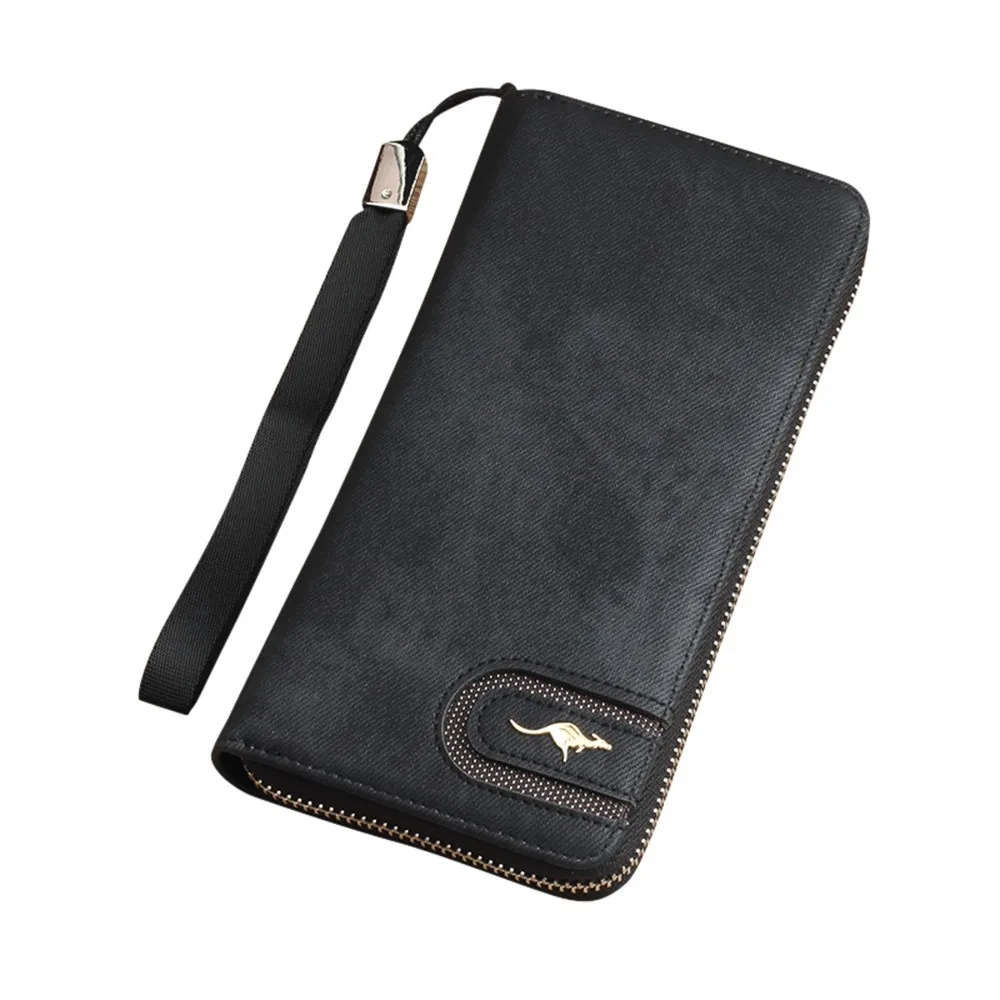 Бумажник мужской женский модный Женская барсетка с ремешком на руку Сумки