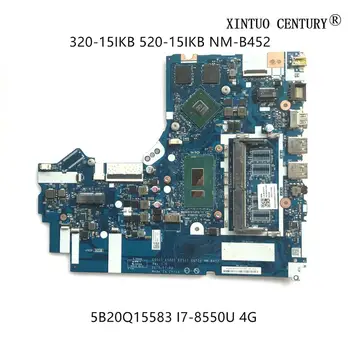 

5B20Q15583 For Lenovo Ideapad 320-15IKB 520-15IKB Laptop Motherboard EG521 EG522 EZ511 EG721 NM-B452 W/ I7-8550U 100% tested OK