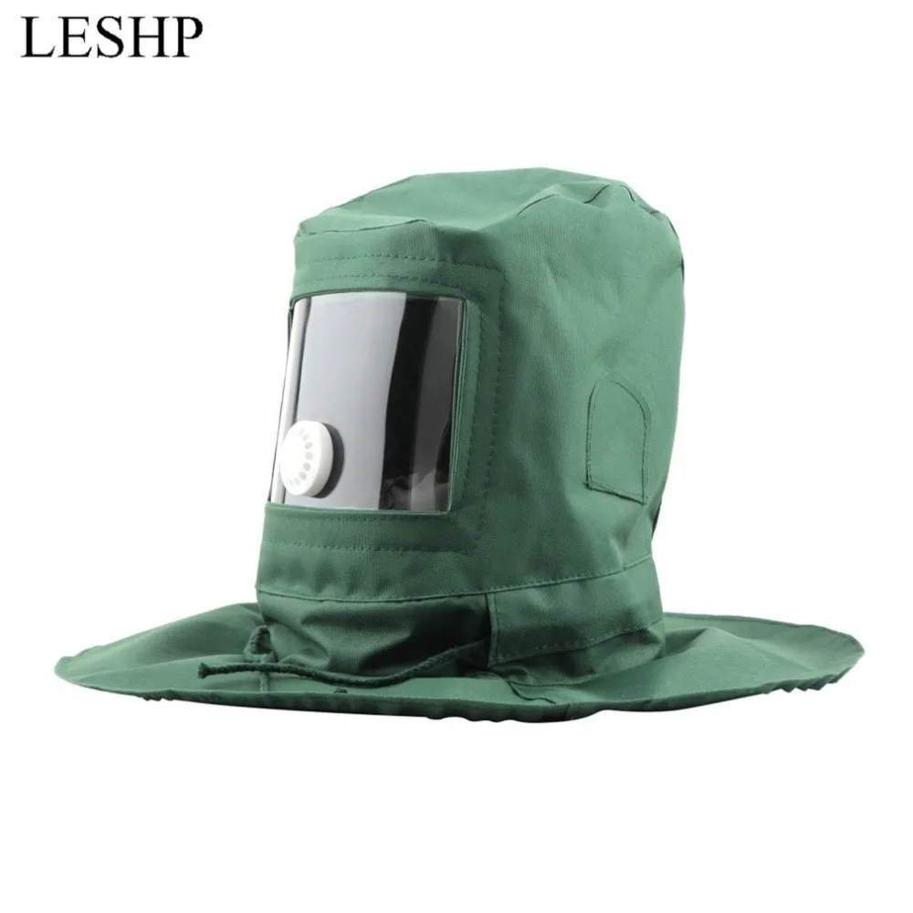 

New Labor Face Mask Industrial Work Protection Mask Blasting Hood Sand Abrasive Grit Shot sand Blaster Mask Anti Dust Equipment