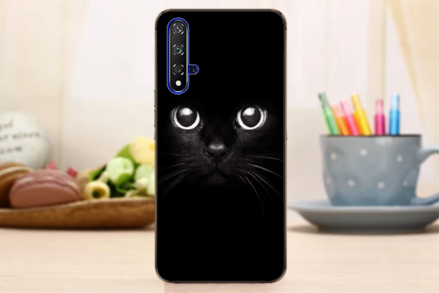 Чехол с рисунком для huawei Nova 5 T 5 T Nova5T мягкий чехол для телефона TPU задняя крышка для huawei NOVA 5 T чехол
