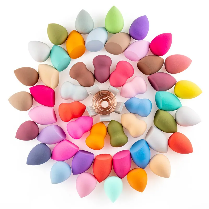 1 шт. косметический спонж для макияжа спонж для нанесения пудры гладкая Красота Косметика различные спонж для нанесения макияжа косметический инструмент Аксессуары 3 формы