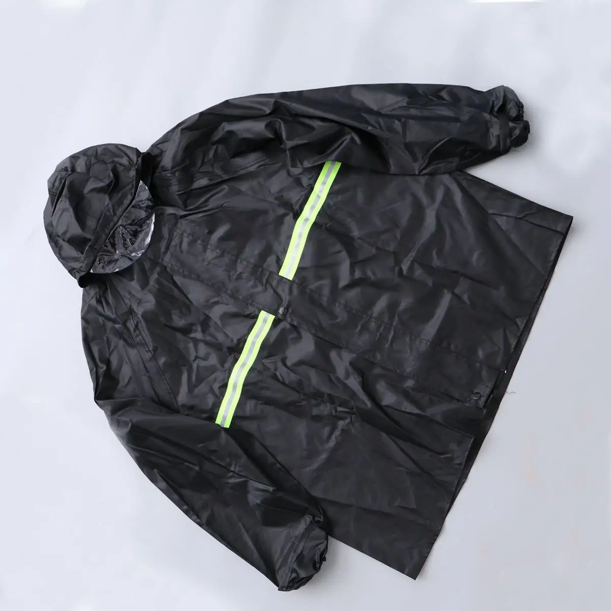 XL-XXXL двухсекционные плащи, элегантные Светоотражающие портативные дождевик непромокаемая одежда для взрослых мужчин и женщин, дождевик и штаны