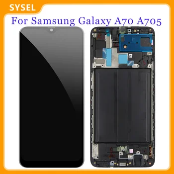 

6.7'' For Samsung Galaxy A70 A705 2019 A705F A705FN/DS SM-A705 LCD Display Touch Screen Digitizer Assembly + Frame