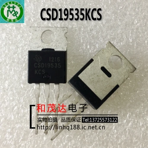 2 шт./CSD19535KCS-220 CSD19535 TO220