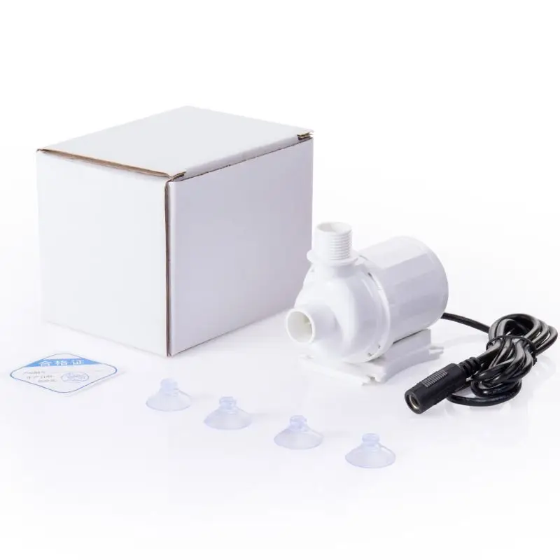 DC 24V Водяной насос 3M 1000L/ч Портативный миниатюрный бесщёточный электродвигатель ультра-тихий погружной водяной насос для охлаждения Системы