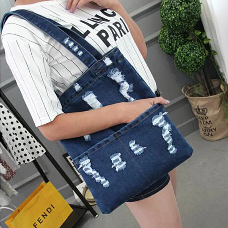 2021 New Fashion Large Luxury Handbags Women Bag Designer Ladies Hand bags Big Purses Jeans BagTote Denim Shoulder Crossbody sac