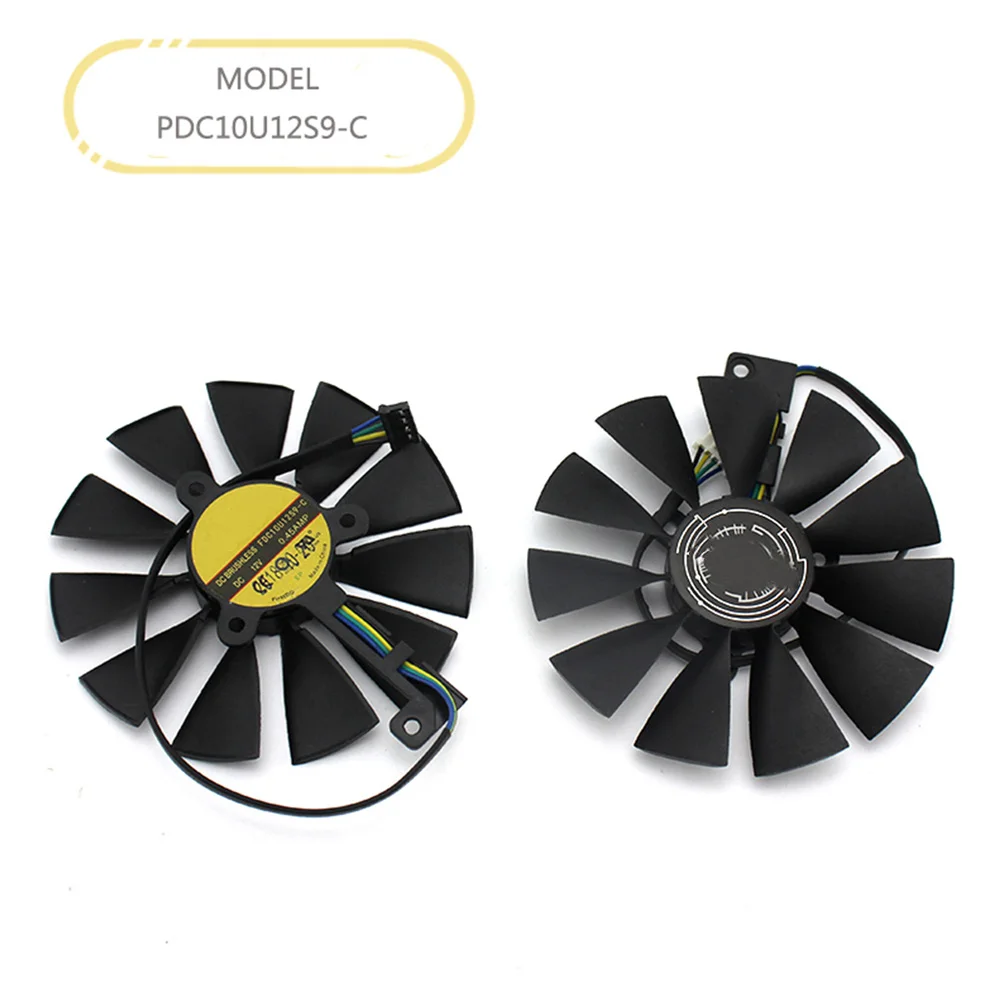 Охлаждающий вентилятор для видеокарты FDC10U12S9 C/T129215SH ASUS RTX2080 2070 2060 запасная часть DC