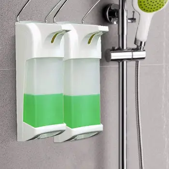 

500/1000ml Automatic Soap Dispenser Liquid Soap Dispenser Wall Mounted Shower Gel Dispensers Touch Free Shampoo Dispenser Pump