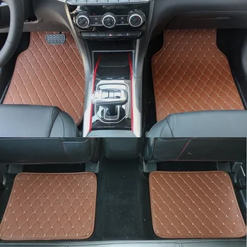

Universal Car Floor Mats Gray Car Interior Accessories Towel Material A Mats Car-styling Protector Fit For All Cars