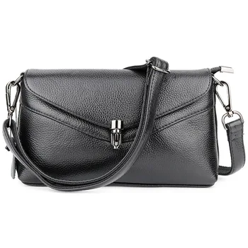

Women's shoulder bag first layer cowhide fashion wild female portable diagonal bag