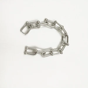 SILVER BRACELET Rongho металлический бамбуковый браслет для женщин винтажные ювелирные изделия золотые серебряные звенья цепи браслеты для хип-хопа Готический Bijoux - Окраска металла: SILVER BRACELET
