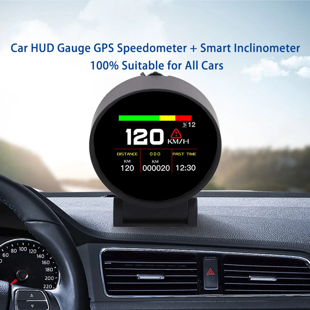 Vjoycar Neue M60 Auto Kompass Neigungsmesser 4x4 Tachometer GPS