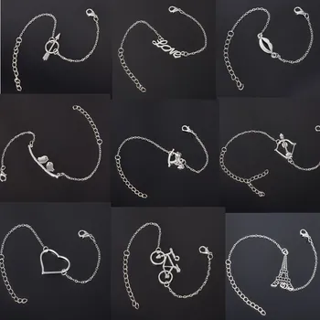 

Wholesale and direct sale of new European American Vintage Baihuai bicycle Bracelet manufacturer various styles in 2019