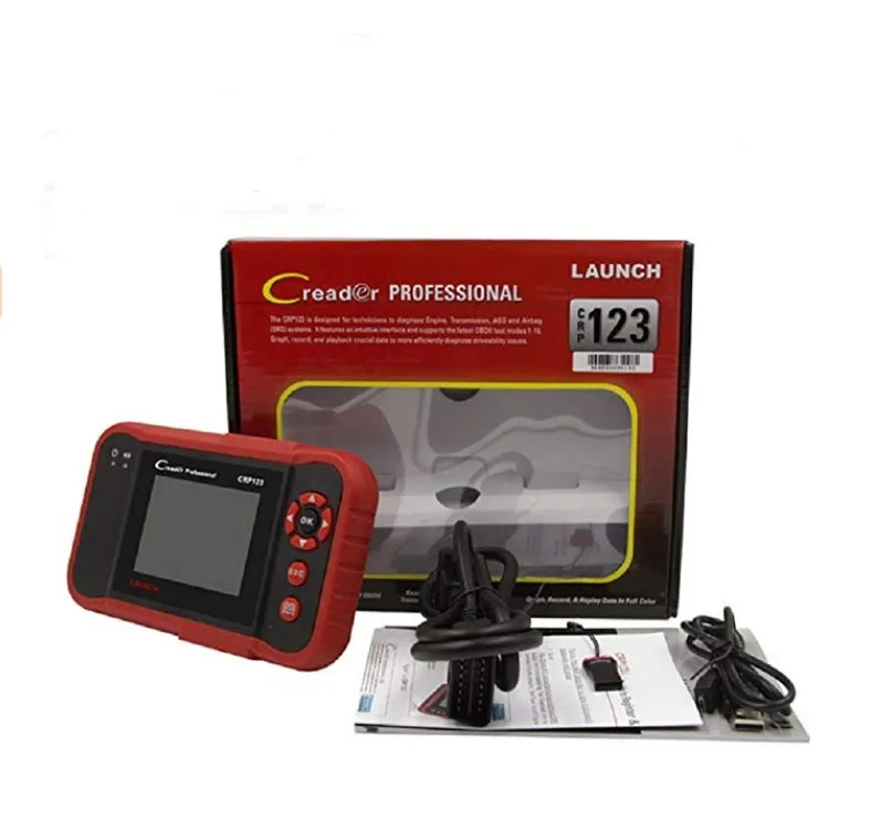 LAUNCH X431 CRP123 OBD2 автомобильный сканер ABS подушки безопасности srs Трансмиссия двигателя автомобиля диагностический инструмент Бесплатное обновление pk Creader VII