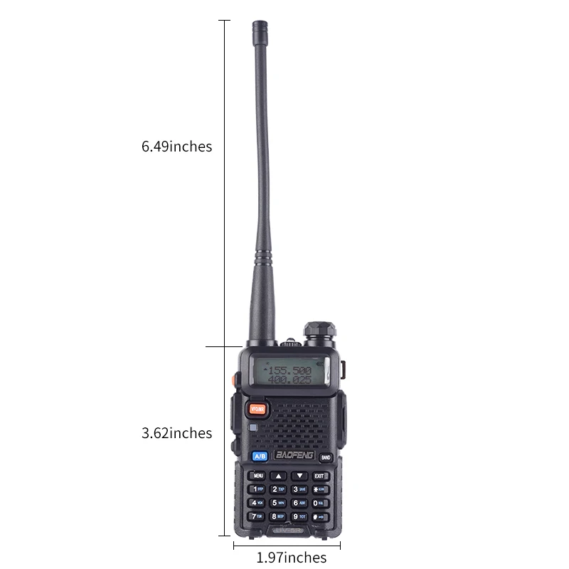 Best Price ucFWj 2 stücke Baofeng UV 5R 8 W Wahre High Power 8 Watt leistungsstarke Walkie Talkie lange palette 10km Dual Band zwei Weg Radio CB Tragbare Jagd