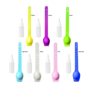 

Hand Dispenser Sterilized Silicone Wearable Liquid Subpackage Bracelet with Cover Wristbands Hand Wash Band