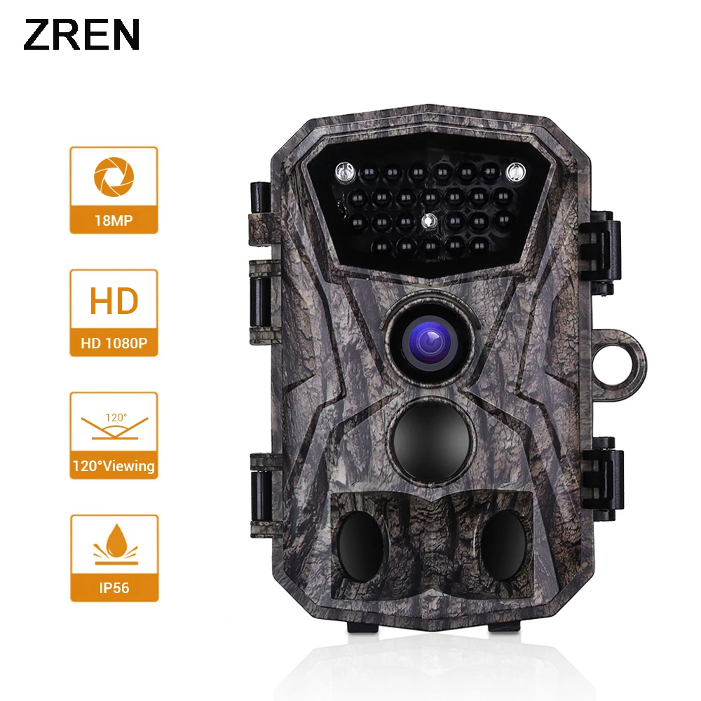 

ZREN ZR883 18MP 1080P Hunting Camera Photo Traps Night Vision Trail Camera Wildlife infrared Trail Camera de nuit camara caza