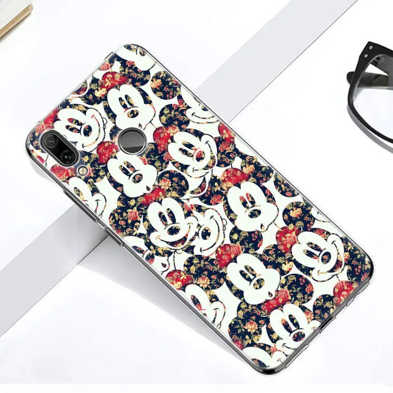 007 Милый силиконовый чехол с рисунком Микки и Минни для huawei mate 30 20 10 Lite Pro Y9 Y7 Y6 Prime Y5 Pro Модный чехол - Цвет: 007