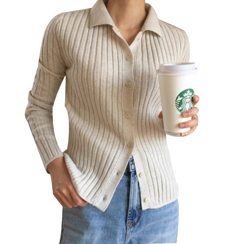 Women Sweater Cardigan Winter 2019 Autumn Knitting Sweater Green Button Short Cardigan Women Long Sleeve Cardigan Sweaters Women