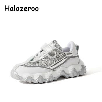 

Spring Kids Sport Sneakers Toddler Children Glitter Casual Sneakers Baby Girls Brand Shoes Boys Mesh Chunky Sneakers Trainers