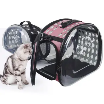 

EVA Breathable Portable Pet Travel Bag Cat Bag Pet Bag Transparent Pet Cat Dog Carrier Bag Outside Backpacks Bags Cats