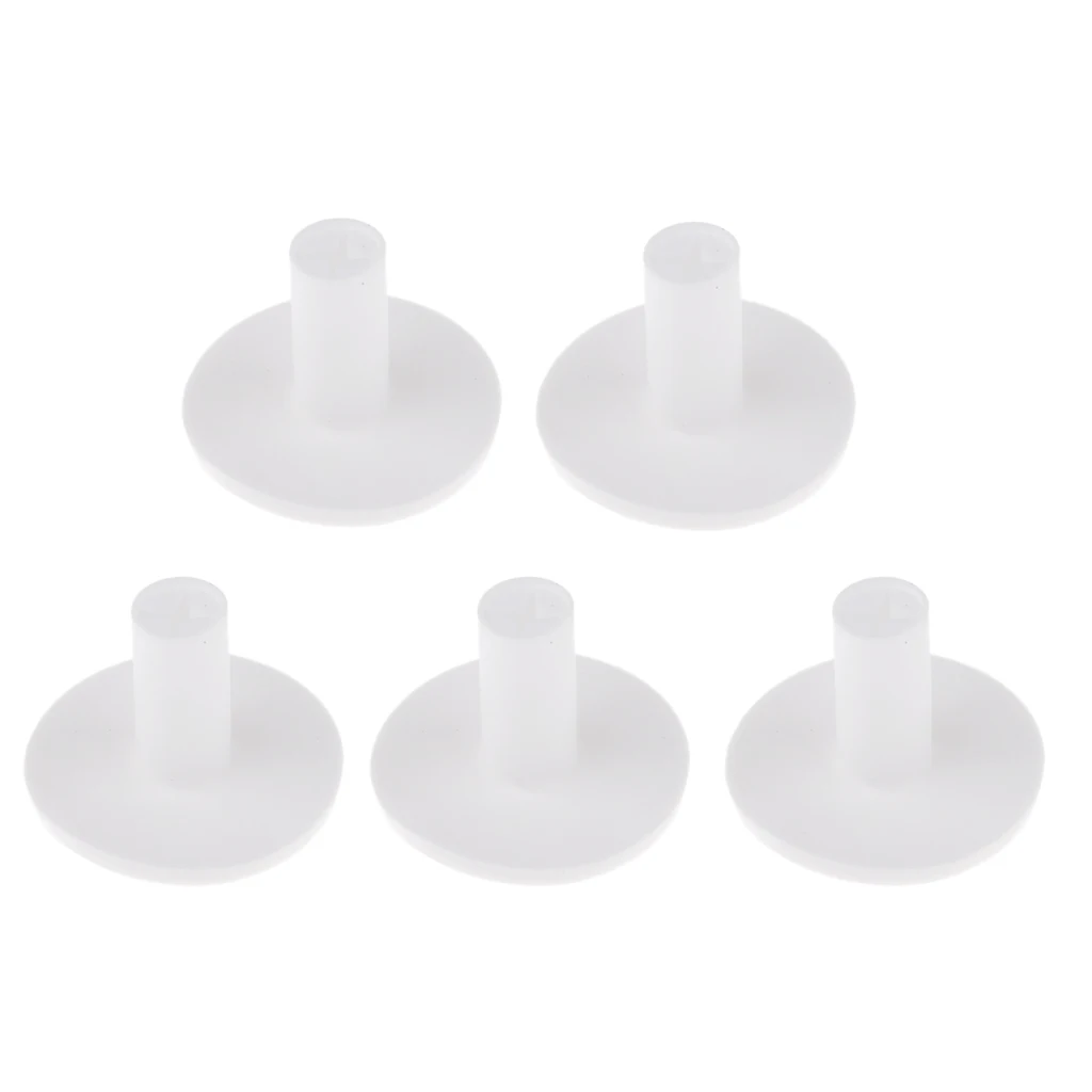 Set 5 Rubber Golf Tees Holder for Golf Driving Range Tee Home Practice Tool Set 5 Rubber Golf Tees Holder for Golf Driving Range Tee Home Practice Tool