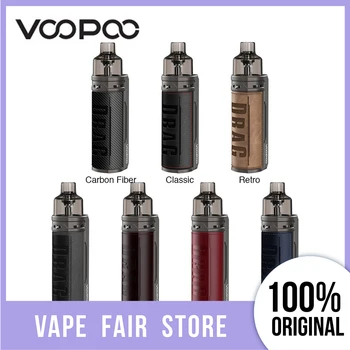 

Original VOOPOO DRAG S 60W VW Pod Kit with 2500mAh Battery Max 60W Output Mod Pod System Kit with PnP Coil vs Aegis/ Target PM80