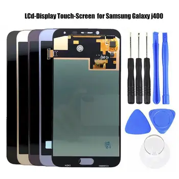 

LCD Display Replacement for Samsung Galaxy J4 2018 J400M J400F LCD Display Touch Screen LCD Digitizer Assembly+ Repair Tools