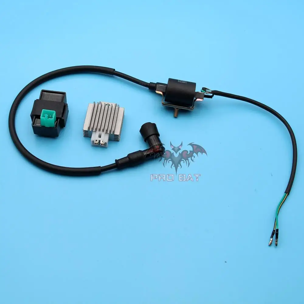 Ignition Coil CDI Regulator Rectifier For ATV Dirt Bike Go Kart Moped 50cc 70cc 90cc 110cc 125cc Chinese |