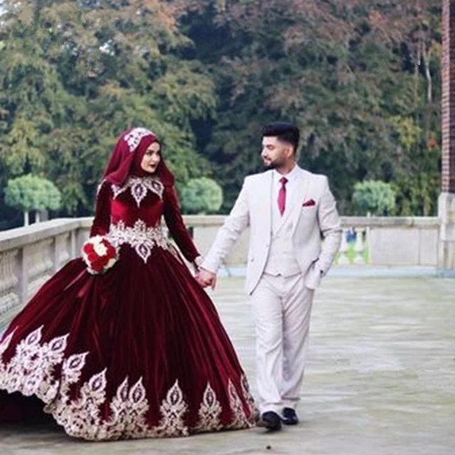Farida Hasan. Velvet Gown and Lehnga