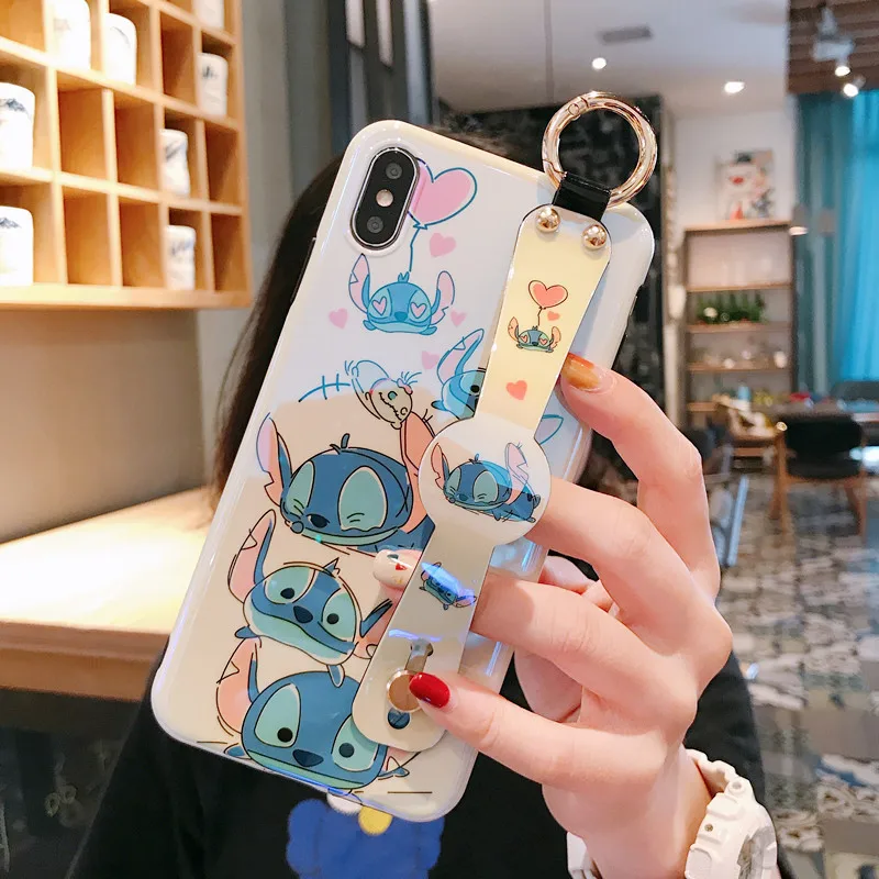 Case For Huawei Nova 3 4 5 Mate 20 P20 P30 Pro Honor 10 V20 Cute Cartoon Blue Light Wristband Back Cover Fundas Phone Coque |