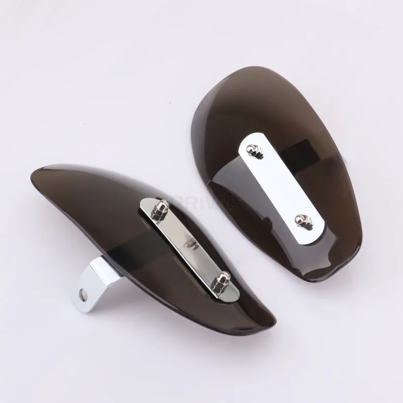 Yahoo!オークション オートバイ ABS プラスチックハンドガード 冷風...