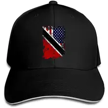 Классический мужской Тринидад американский флаг Кепка-тракер Кепки Бейсбол Кепки