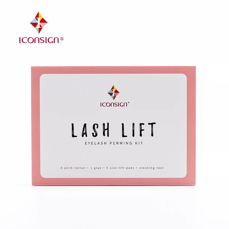 Billig ICONSIGN Professionelle 1 set wimpern lift dauerwelle kit Salon schönheit lotion für wimpern verlängerung Nahrhaft Curling Werkzeuge