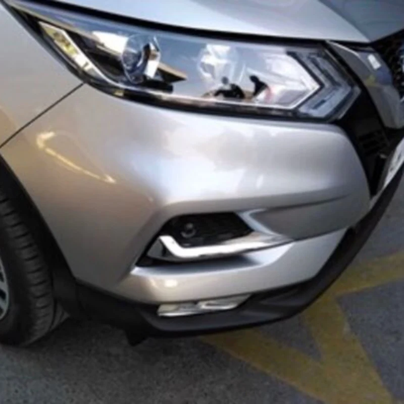 ABS Передние противотуманные фары лампа для век Крышка бровей хромированная