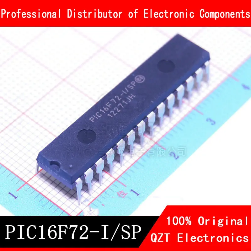 5pcs/lot PIC16F72-I/SP PIC16F72 16F72-I/SP 16F72 DIP-28 new and original IC pic16f57 i so pic16f72 pic16f73 pic16f76 pic16f722 pic16f723 pic16f726 pic16f737 pic16f767 microcontroller mcu mpu soc sop 28