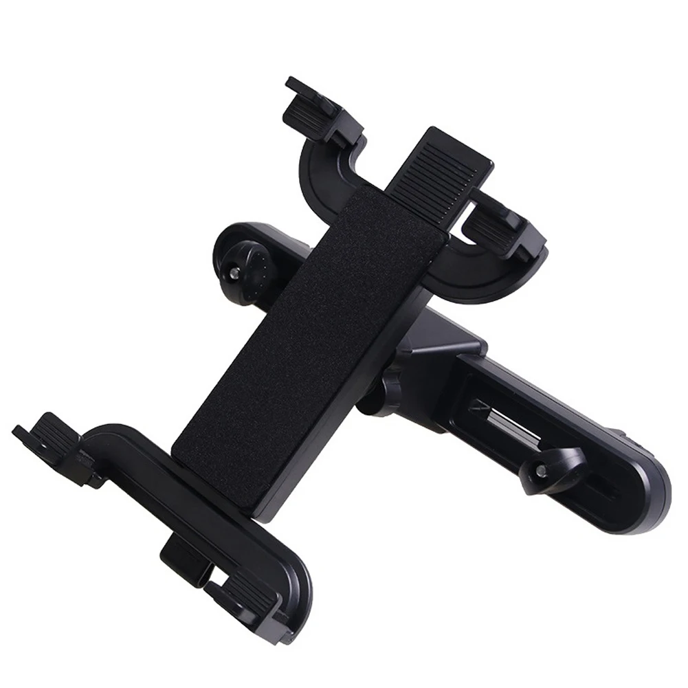 Car 360 Rotation Car Back Seat Tablet Stand Headrest Mount Holder for 7-10 Inch Tablet GPS IPad Sumsung Tab Black