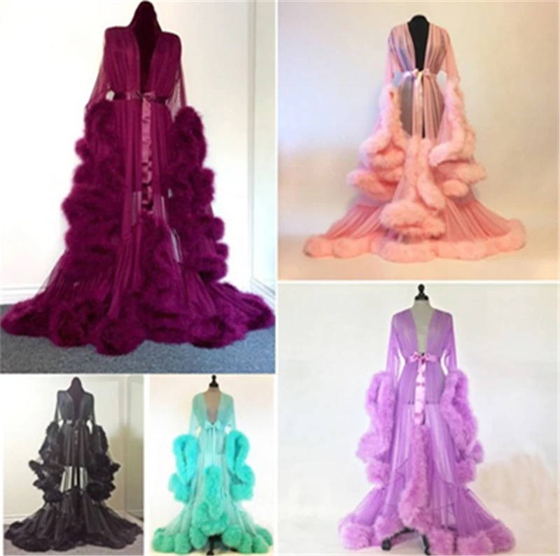 Loose Satin Silk Long Robe Women Solid Lace Up Kimono Maxi Dress Nightgown Sleepwear Full Sleeve