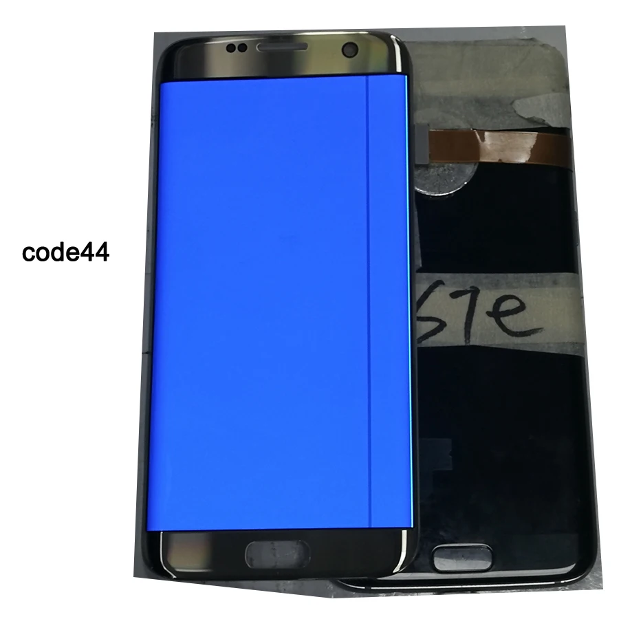 JpFix подходит для samsung S7edge ЖК-изогнутый экран один изогнутый экран с несколькими точками взрыва - Цвет: Gold code.44
