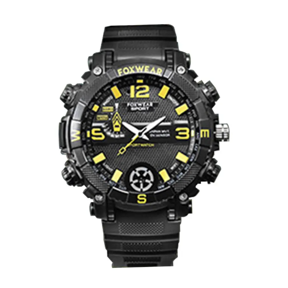 

Fox 9 Smart Wifi Camera Watch HD 720P Video Recording P2P Remote Wifi Sport Motion Detection App Control IPX7 Led Lighting.