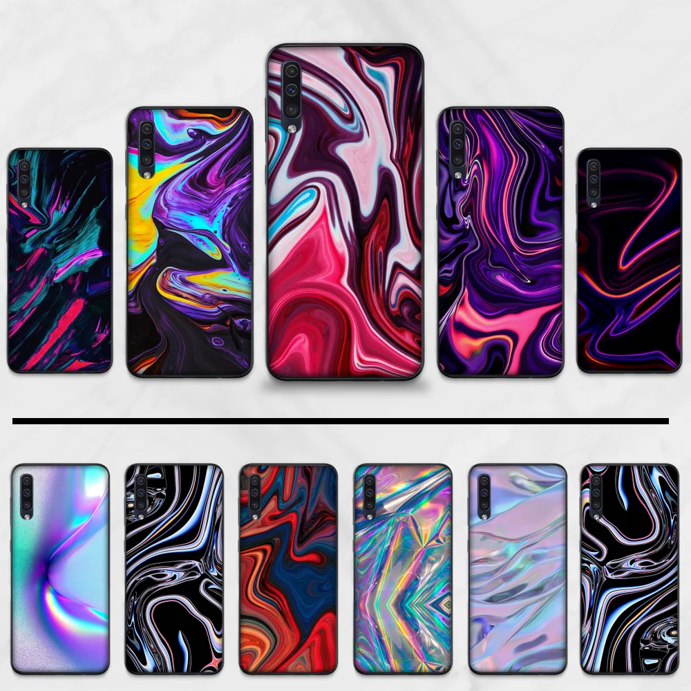 Голографический лазерный чехол для телефона Samsung Galaxy M10 20 30 A 40 50 70 71 6S A2 A6 A9 2018 J7 CORE