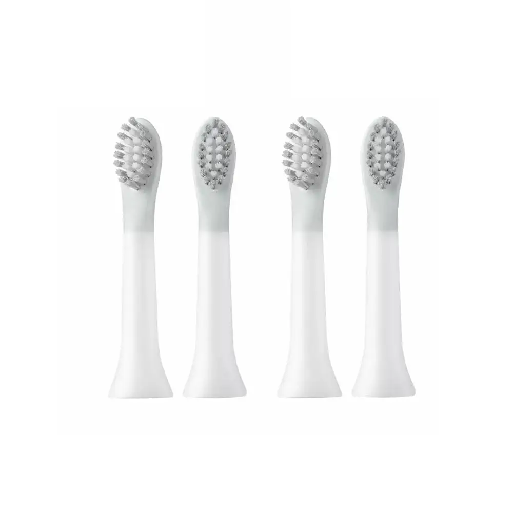 4 Toothbrush heads Xiaomi Mijia SOOCAS SO WHITE EX3 звуковая электрическая зубная щетка Ультра звуковая автоматическая зубная щетка перезаряжаемая Водонепроницаемая Чистка - Цвет: 4 Toothbrush heads