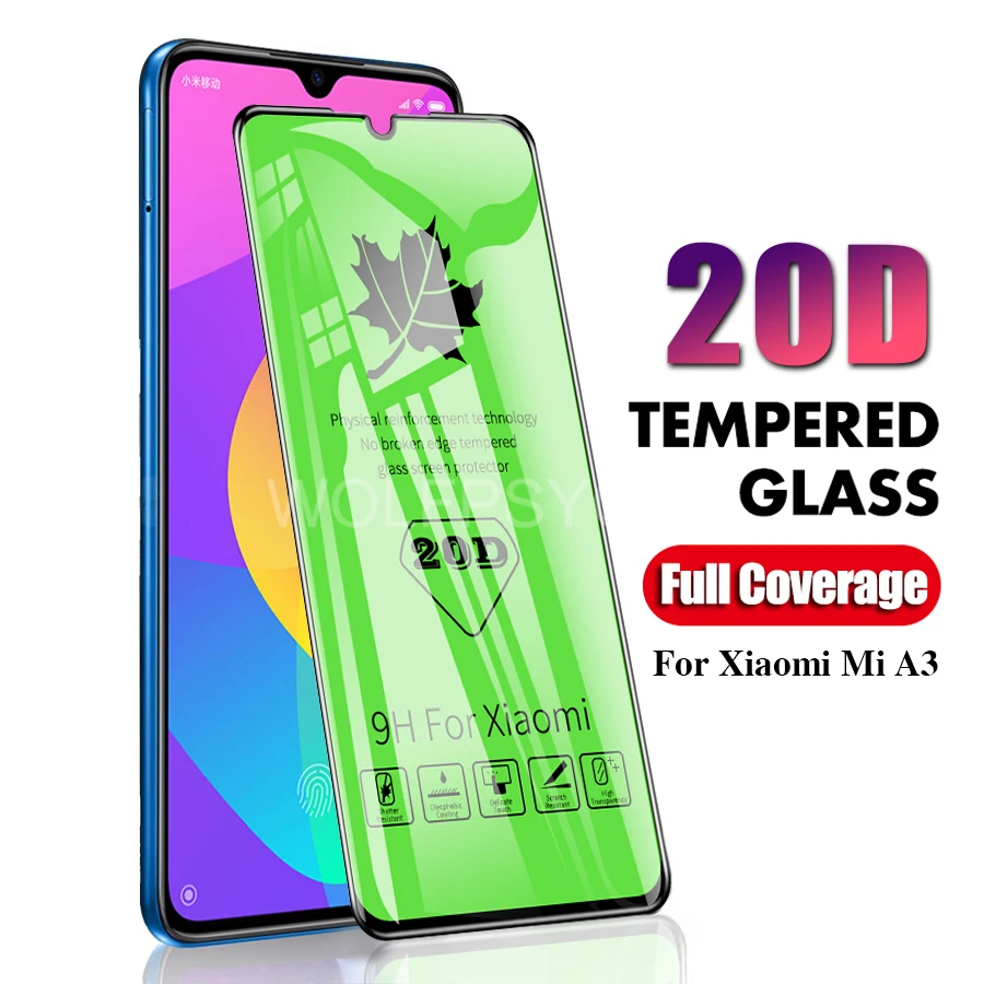 20D стекло для Xiaomi mi 9T CC9 CC9e A3 9 8 SE lite Red K20 Pro Note 7 защита экрана закаленное полное