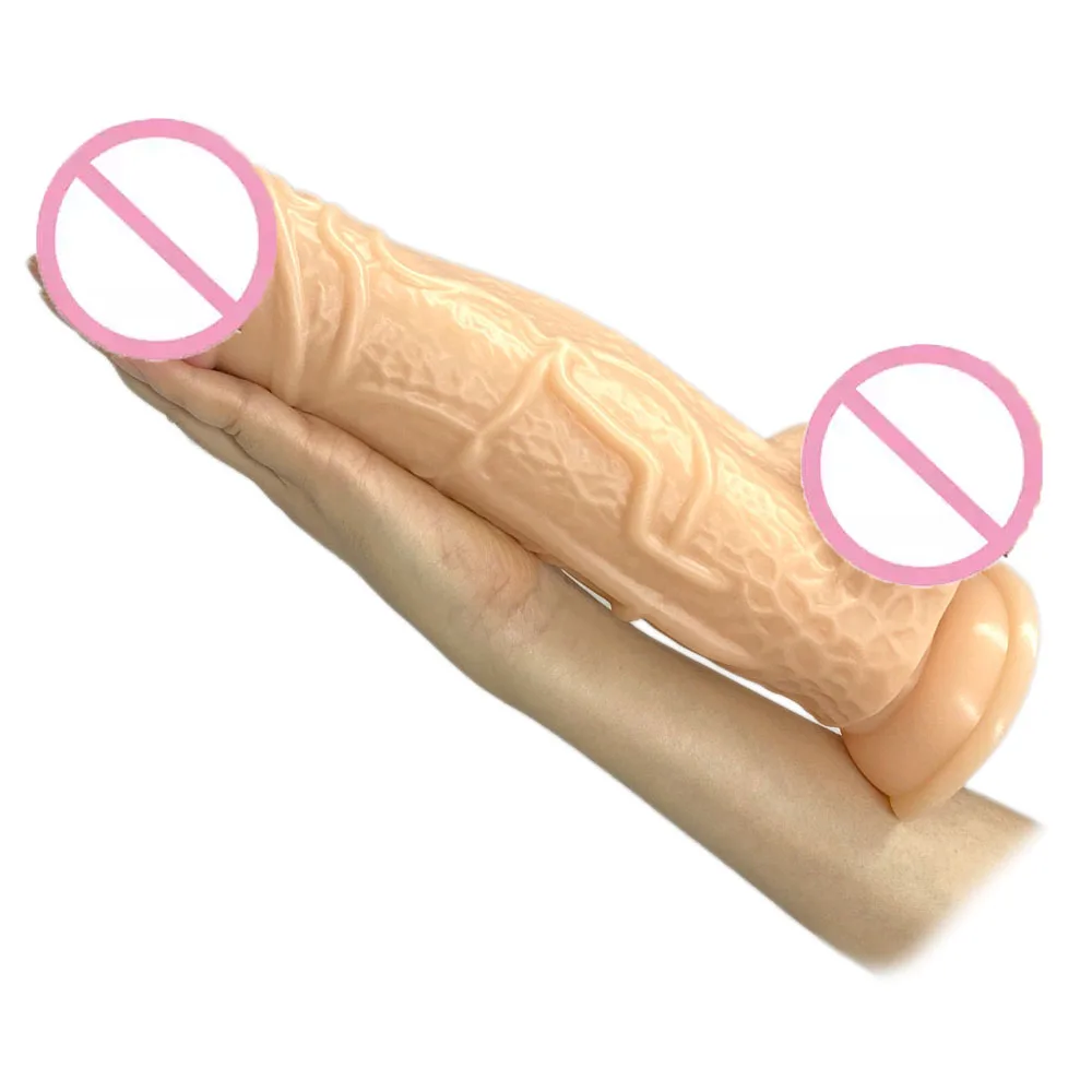 28*6cm Thick Huge Dildo Big Dick With Suction Cup Cock Erotic Penis Big Dong Sex Toys For Men Woman Anal Masturbation