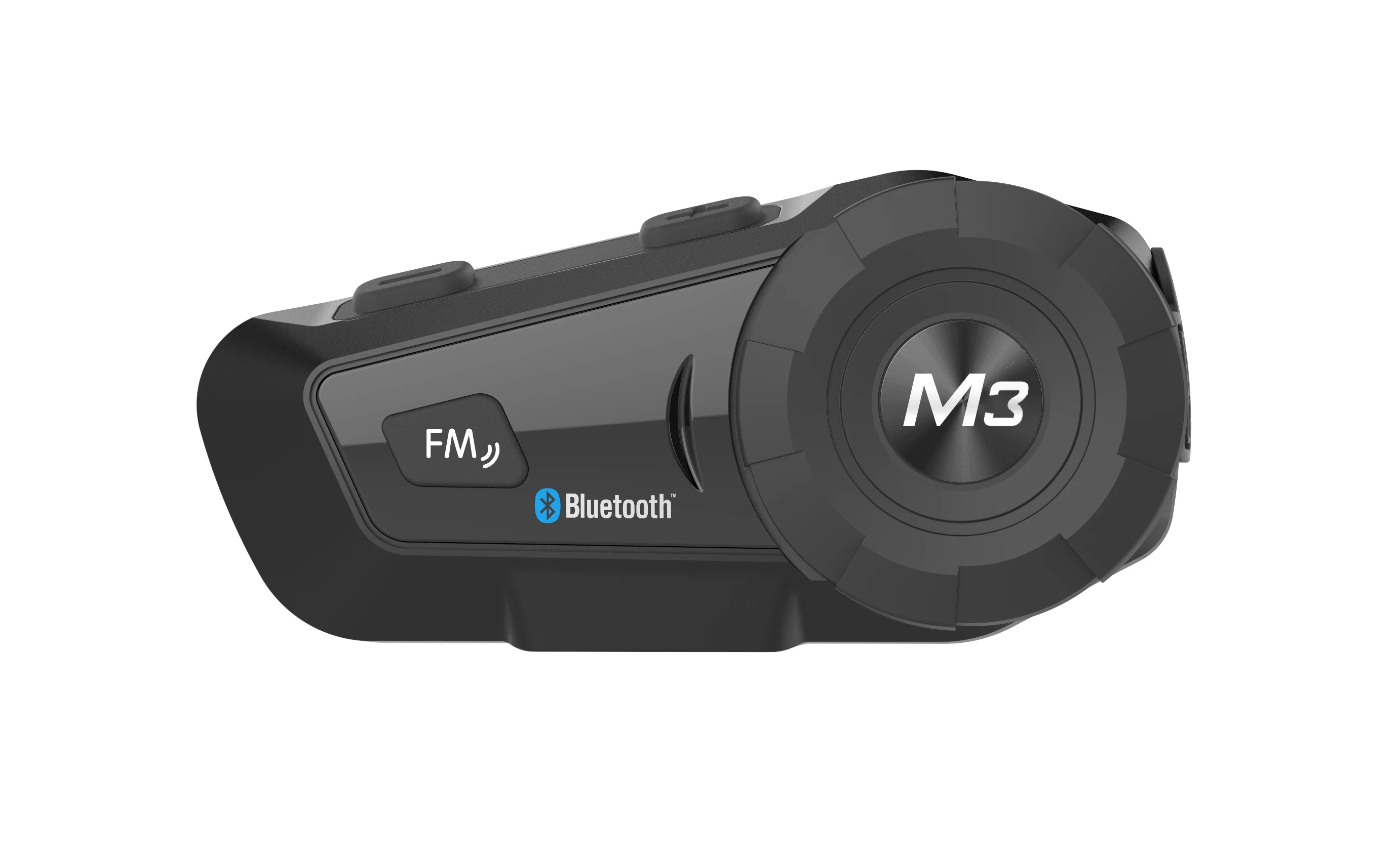 MORNYSTAR Multi-functional MP3 FM Voice Command Bluetooth Motorcycle Helmet Bluetooth Headset Wire connection with two Way Radio