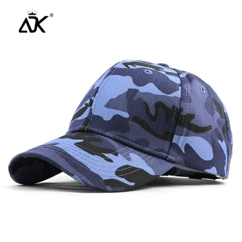 

Camouflage Baseball Cap Navy Blue Adjustable Summer Casquette Unisex Sport Hats Tucker Cap Outdoor Hats Breathable Gorras Hats