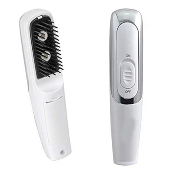 

1PC Electric Massage Comb Anti-hair Loss Hairdressing Comb (Without Battery)