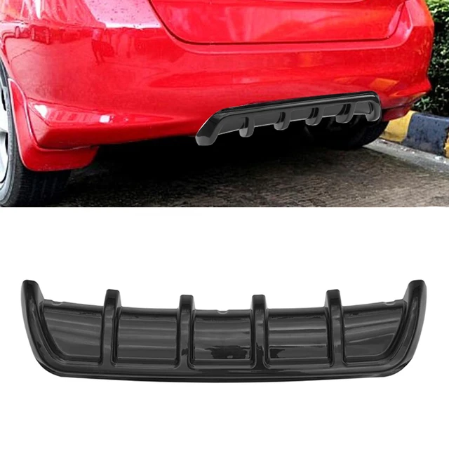 Universal 25'' x 5'' Auto Stoßstange 6 Fin Heckdiffusor Diffusor Spoiler  Lippe