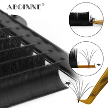 Abonnie Gemakkelijk Fan Wimpers 1S Bloeiende Wimper Extensions Individuele Wimpers Automatische Bloei Volume Lashes Tray